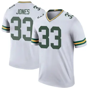 Nike Men's Aaron Jones Gold-Tone Green Bay Packers Inverted Legend Jersey -  Macy's