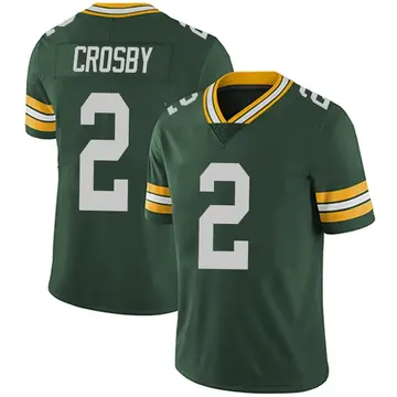 Green Bay Packers Mason Crosby Gold Inverted Legend Jersey - Bluefink