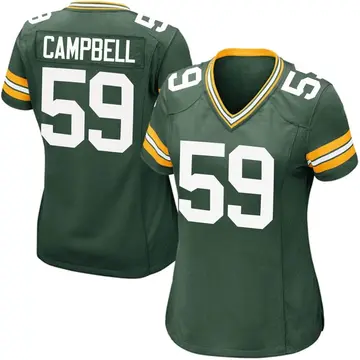 Packers Backer DE'VONDRE CAMPBELL Signed Custom Replica Green Jersey AUTO  JSA