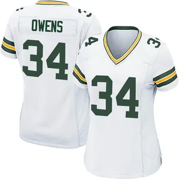 Packers #34 Jonathan Owens Nike Home Game Jersey 2XL Fir Green