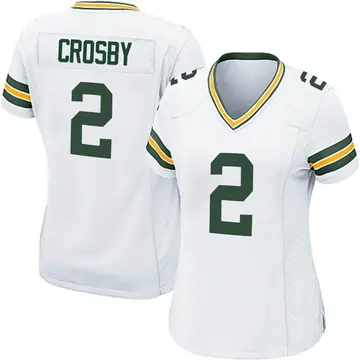 Green Bay Packers Mason Crosby Gold Inverted Legend Jersey - Bluefink