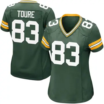 Packers #83 Samori Toure Nike Home Game Jersey 3XL Fir Green