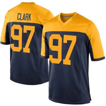 Kenny Clark Alternate Jersey Sticker for Sale by designsheaven