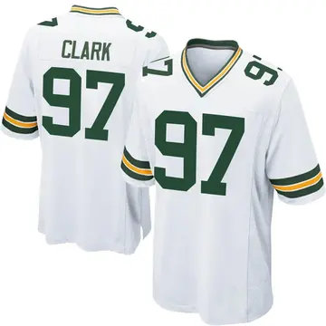 Kenny Clark Jersey #97 Green Bay Unsigned Custom Stitched White Football  New No Brands/Logos Sizes S-3XL 