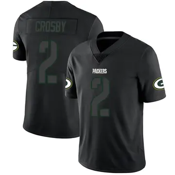 Green Bay Packers Mason Crosby Gold Inverted Legend Jersey - Bluefink