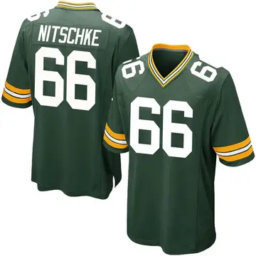 Jerseyrama Ray Nitschke Jersey #66 Green Bay Unsigned Custom Stitched Green Football New No Brands/Logos Sizes S-3xl, Size: Large